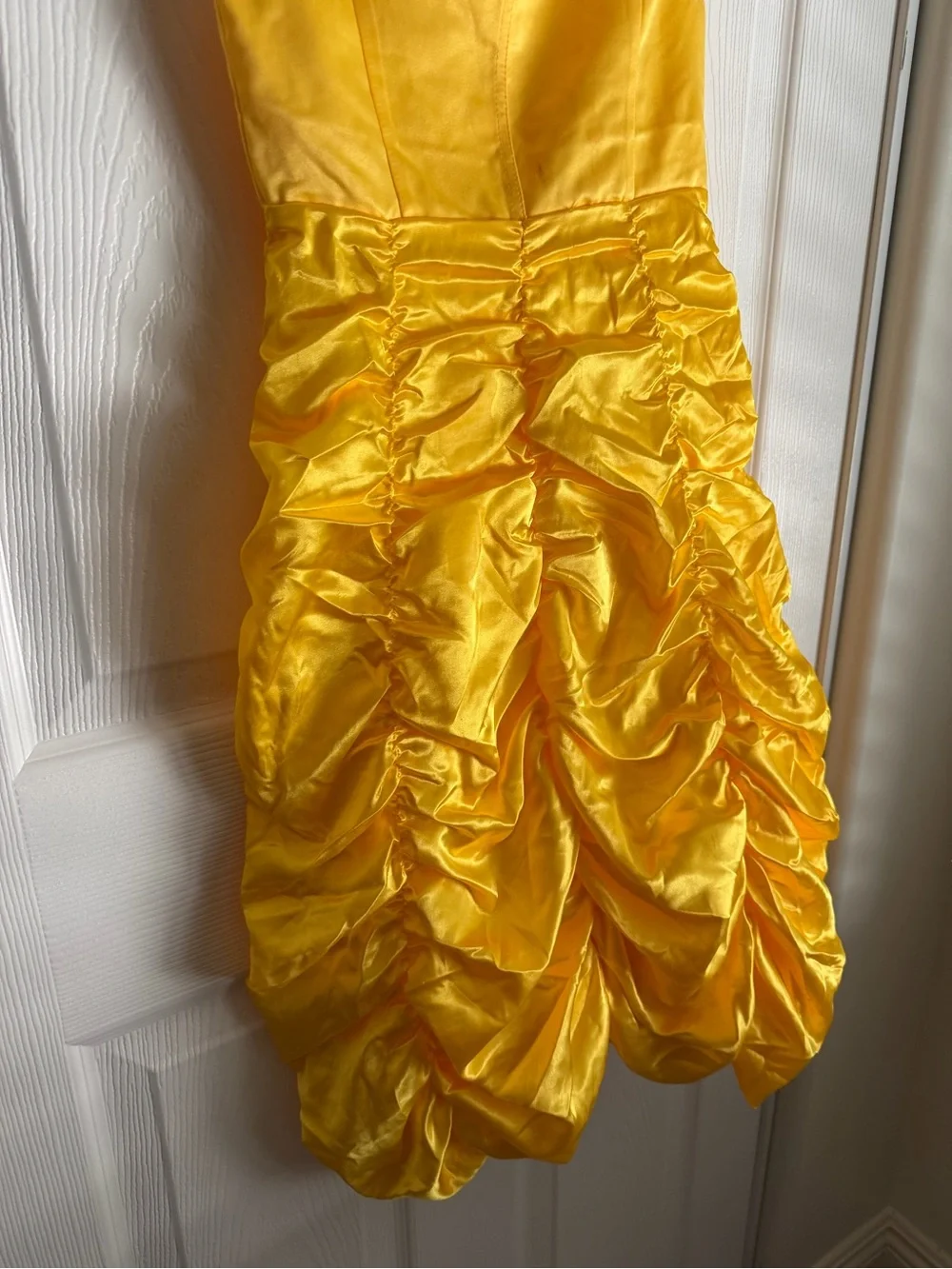 Kids Costume. Belle. Yellow Gold Dress.